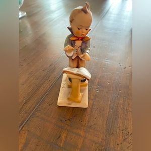 Hummel Band Leader Conductor boy Figurine Goebel Germany Vintage 129 full bee